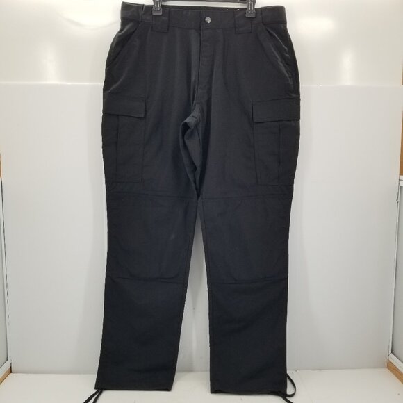 5.11 Tactical Cargo Pants 74003 Mens XL 39 1/2-43 Flex Elastic Waist Blue - Picture 1 of 6